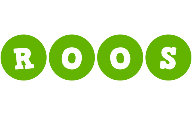Roos games logo