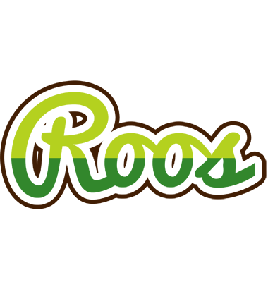 Roos golfing logo