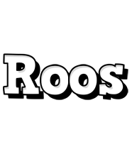 Roos snowing logo