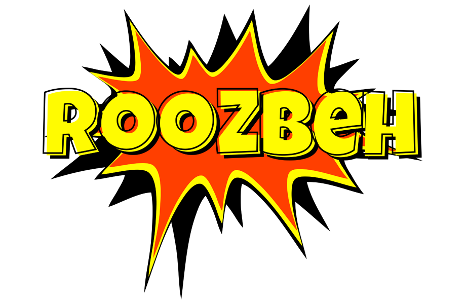 Roozbeh bazinga logo