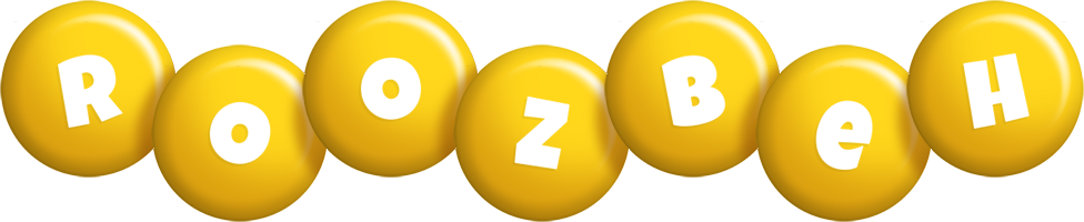 Roozbeh candy-yellow logo