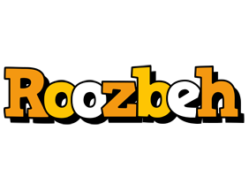 Roozbeh cartoon logo