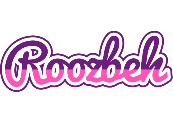 Roozbeh cheerful logo