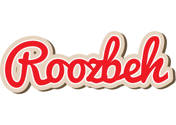 Roozbeh chocolate logo