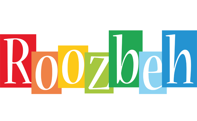 Roozbeh colors logo