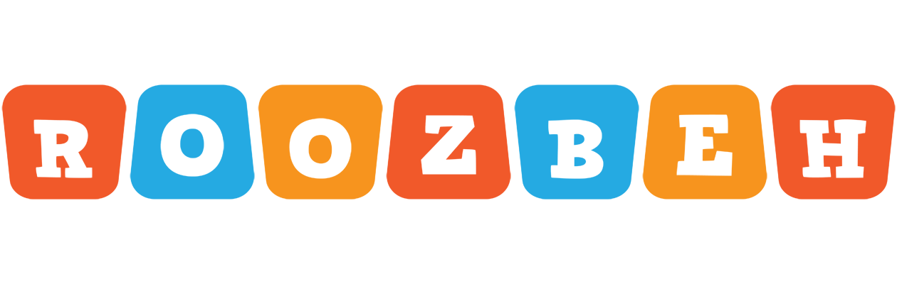 Roozbeh comics logo