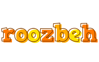 Roozbeh desert logo