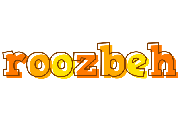 Roozbeh desert logo