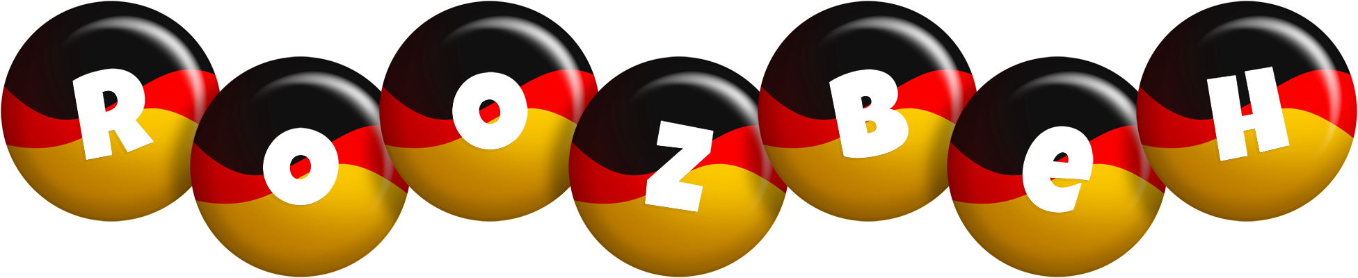 Roozbeh german logo