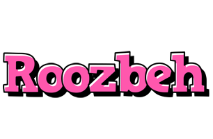 Roozbeh girlish logo