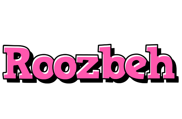 Roozbeh girlish logo