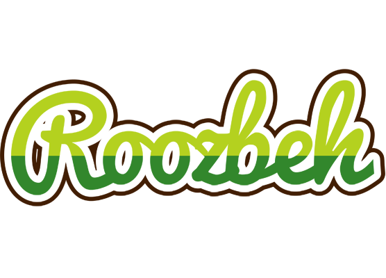 Roozbeh golfing logo