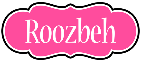 Roozbeh invitation logo