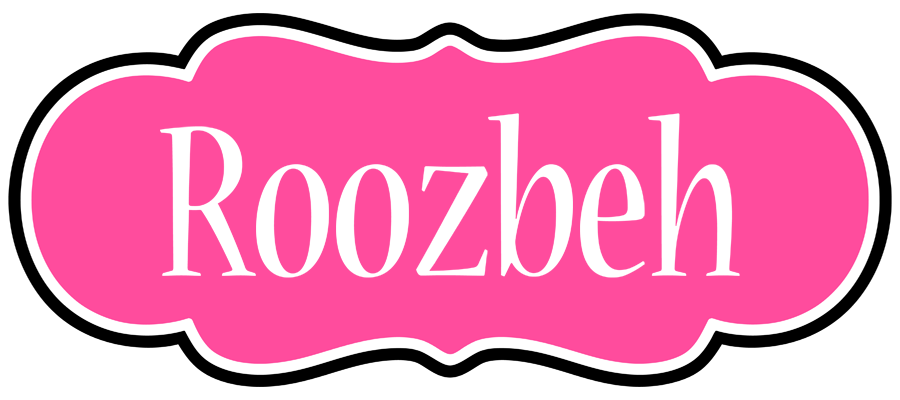 Roozbeh invitation logo