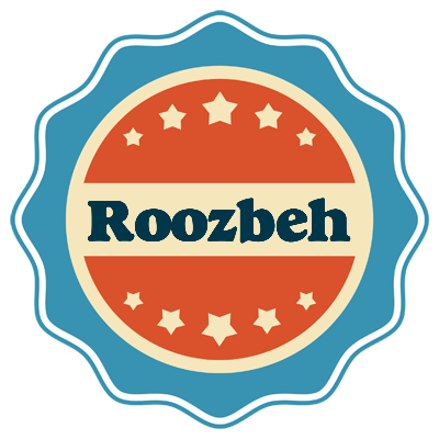 Roozbeh labels logo