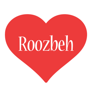 Roozbeh love logo