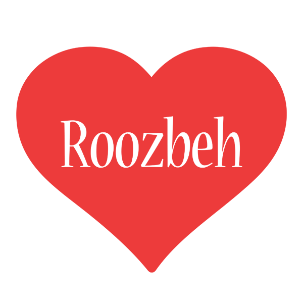 Roozbeh love logo