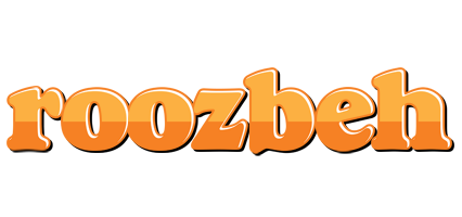 Roozbeh orange logo