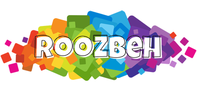 Roozbeh pixels logo