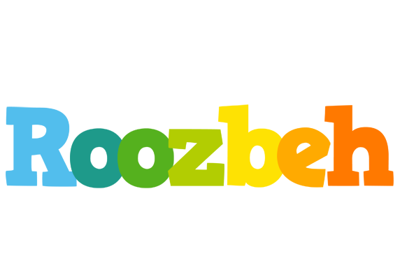 Roozbeh rainbows logo