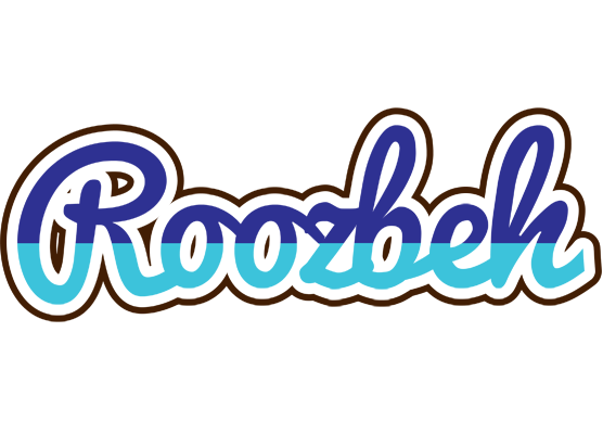 Roozbeh raining logo