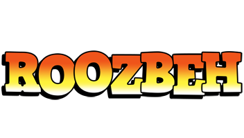 Roozbeh sunset logo