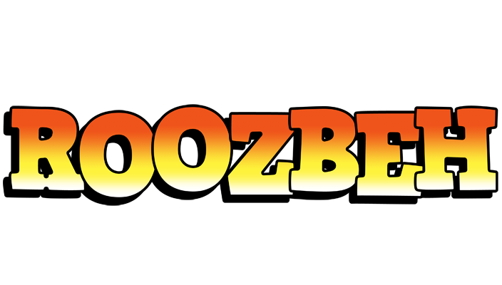Roozbeh sunset logo
