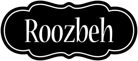 Roozbeh welcome logo