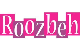 Roozbeh whine logo