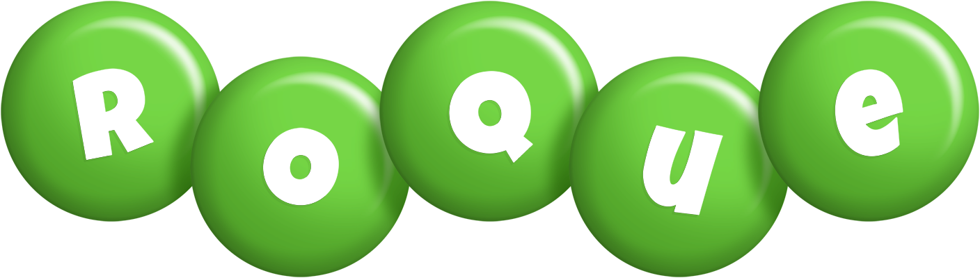 Roque candy-green logo