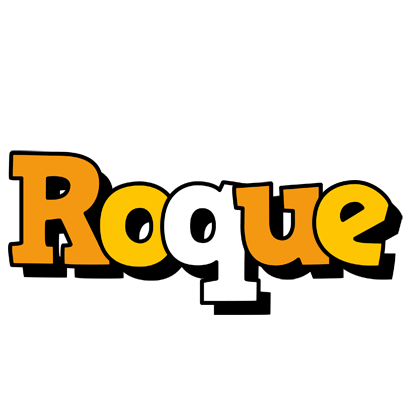 Roque cartoon logo