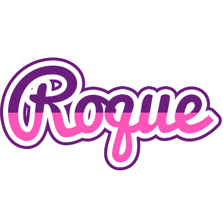 Roque cheerful logo