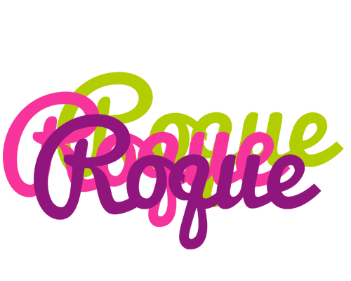Roque flowers logo
