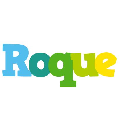 Roque rainbows logo