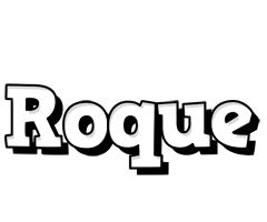 Roque snowing logo