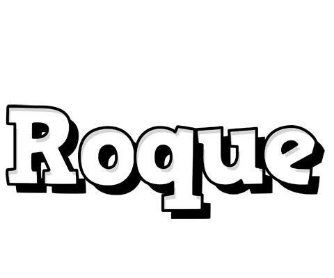 Roque snowing logo