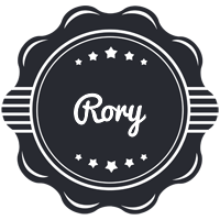 Rory badge logo