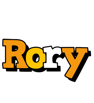 Rory cartoon logo