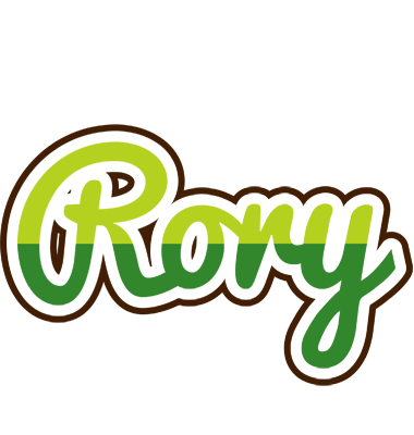 Rory golfing logo
