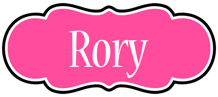 Rory invitation logo