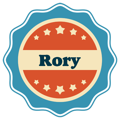 Rory labels logo