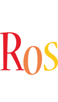 Ros birthday logo