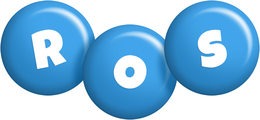Ros candy-blue logo