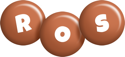 Ros candy-brown logo
