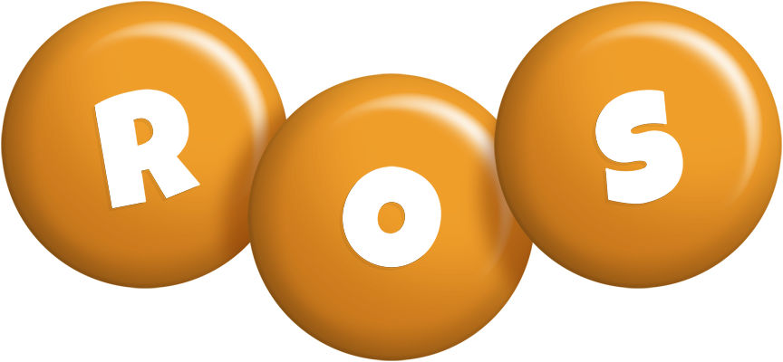 Ros candy-orange logo