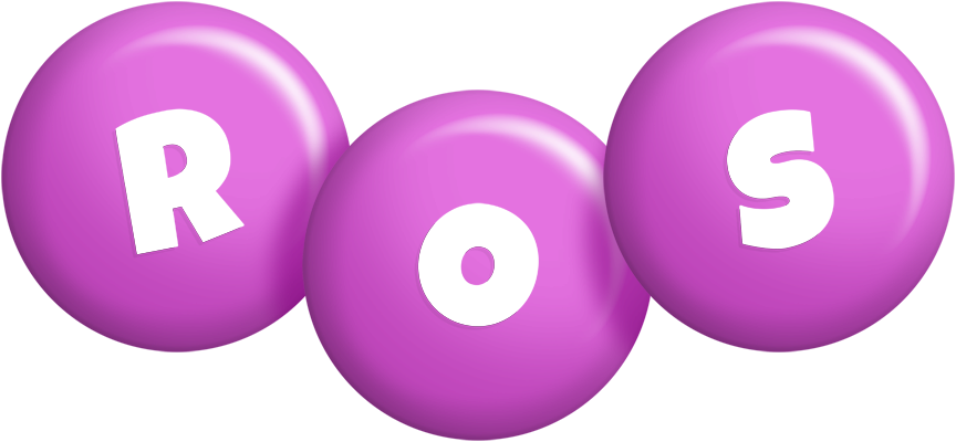 Ros candy-purple logo