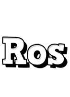 Ros snowing logo