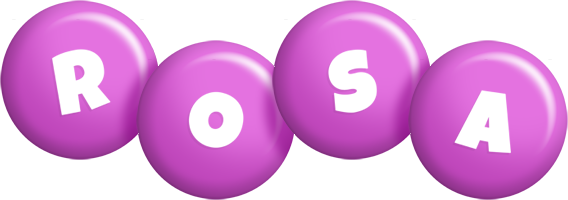 Rosa candy-purple logo