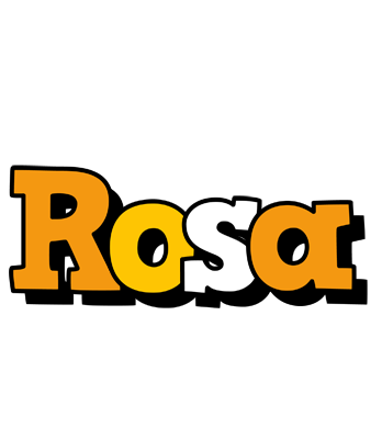 Rosa cartoon logo