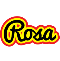 Rosa flaming logo